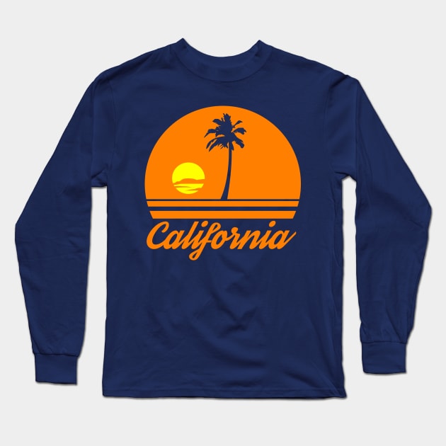 California sunset Long Sleeve T-Shirt by Styleuniversal